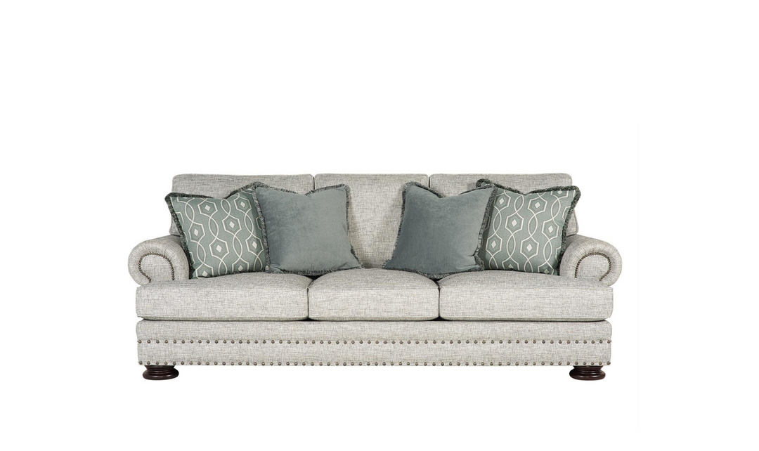 Bernhardt 3 Seater Foster Sofa With Rolled Arms