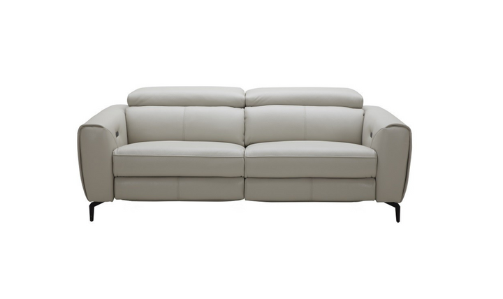 Lorenzo Reclining Premium Italian Leather Motion Sofa- Jennifer Furniture