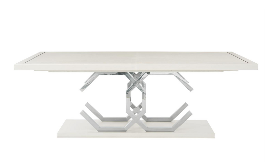 Bernhardt Silhouette Rectangular Dining Table with Adjustable Glides