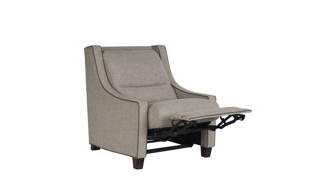 Universal Furniture Kelce Dual Power Motion Recliner Chair in Brown