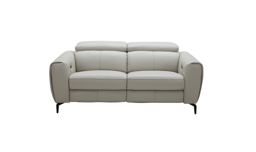 Lorenzo Reclining Premium Italian Leather Motion Sofa- Jennifer Furniture