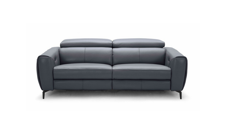 Lorenzo Reclining Premium Italian Leather Motion Sofa- Jennifer Furniture