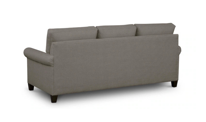 Bassett Spencer Casual Sofa with Rolled Arms- Jennifer Furniture