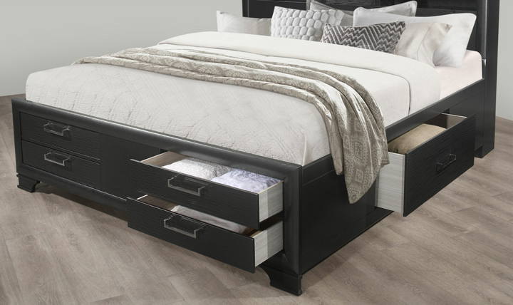 Jordyn Platform Bed with Storage-Jennifer furniture