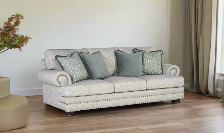 Bernhardt 3 Seater Foster Sofa With Rolled Arms