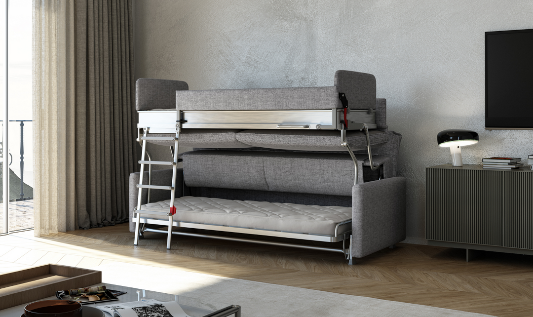 Luonto Elevate Bunk Bed Sleeper Sofa-Jennifer Furniture