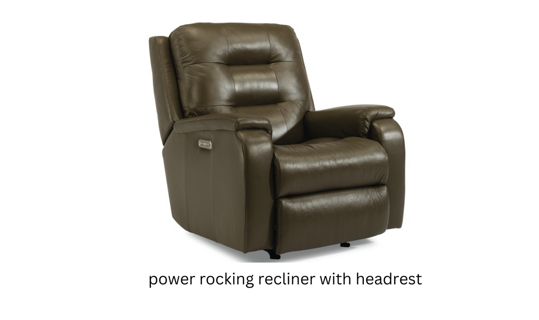 Flexsteel Arlo Power Recliner Chair with Power Headrest-jenniferfurniture