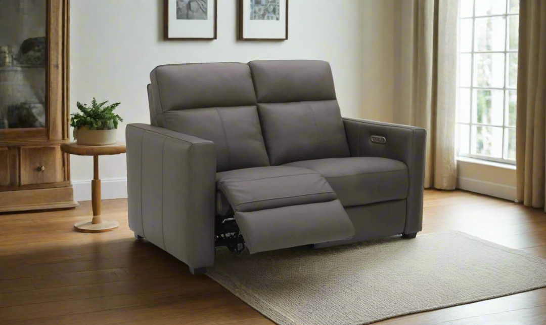 Flexsteel Broadway Power Reclining Loveseat With Power Headrest-jennifer funiture