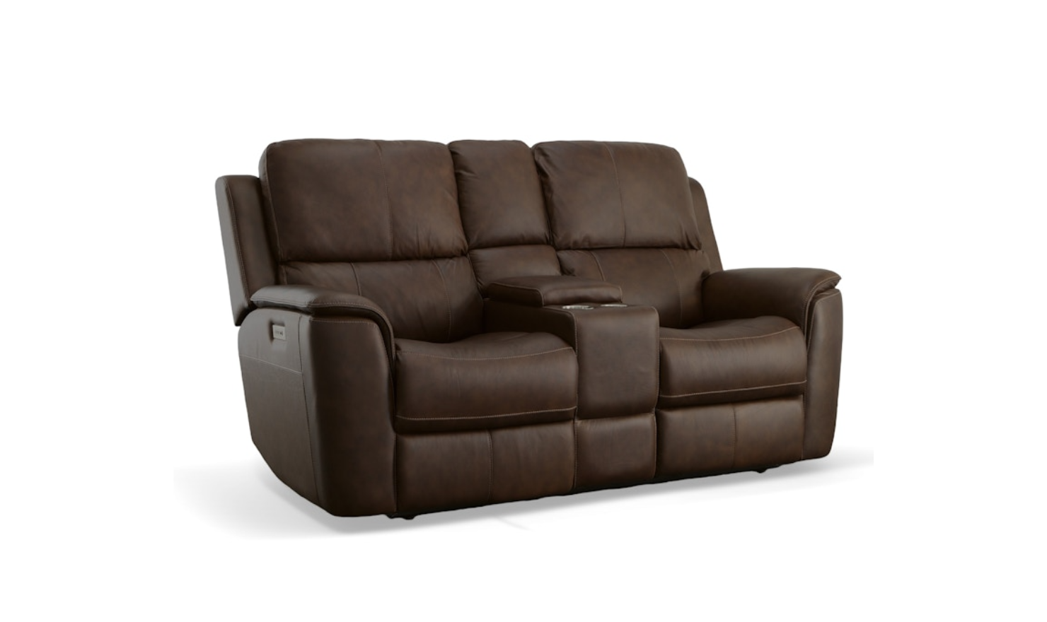 Flexsteel Henry Leather Power Recliner Living Room Set-jenniferfurniture