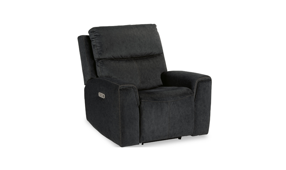 Flexsteel Jarvis Tufted Style Power Recliner With Power Headrest