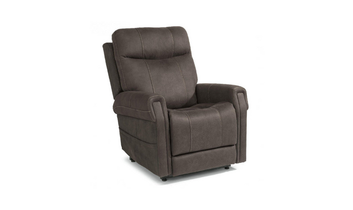 Flexsteel Jenkins Leather Power Lift Recliner Chair