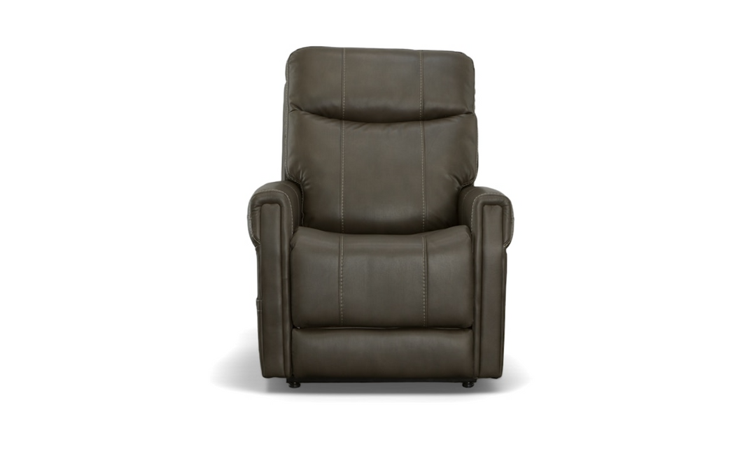 Flexsteel Jenkins Power Lift Recliner With Power Headrest And Lumbar