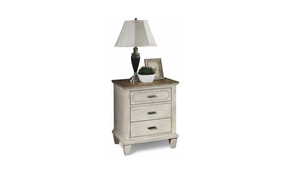 Flexsteel Newport 2 Drawer Nightstand With USB Port