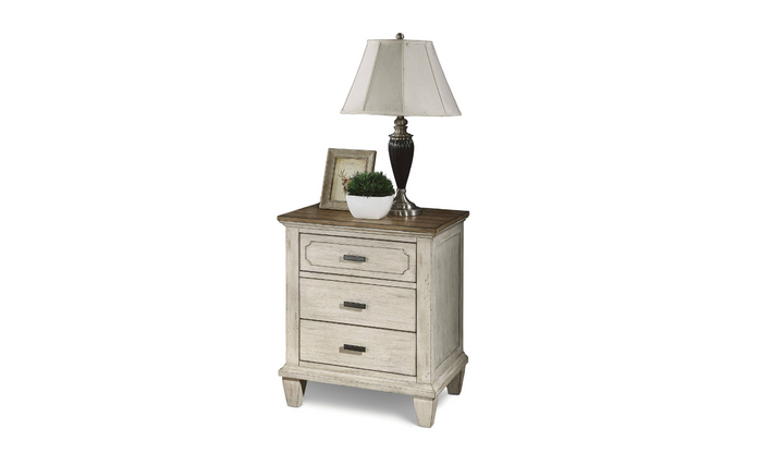 Flexsteel Newport 2 Drawer Nightstand With USB Port