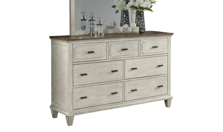 Flexsteel Newport 7 Drawers Dresser With Mirror Option