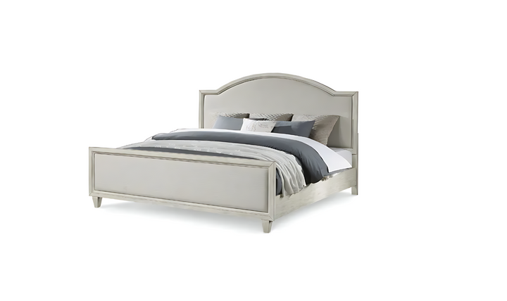 Flexsteel Newport Panel Bed in Gray