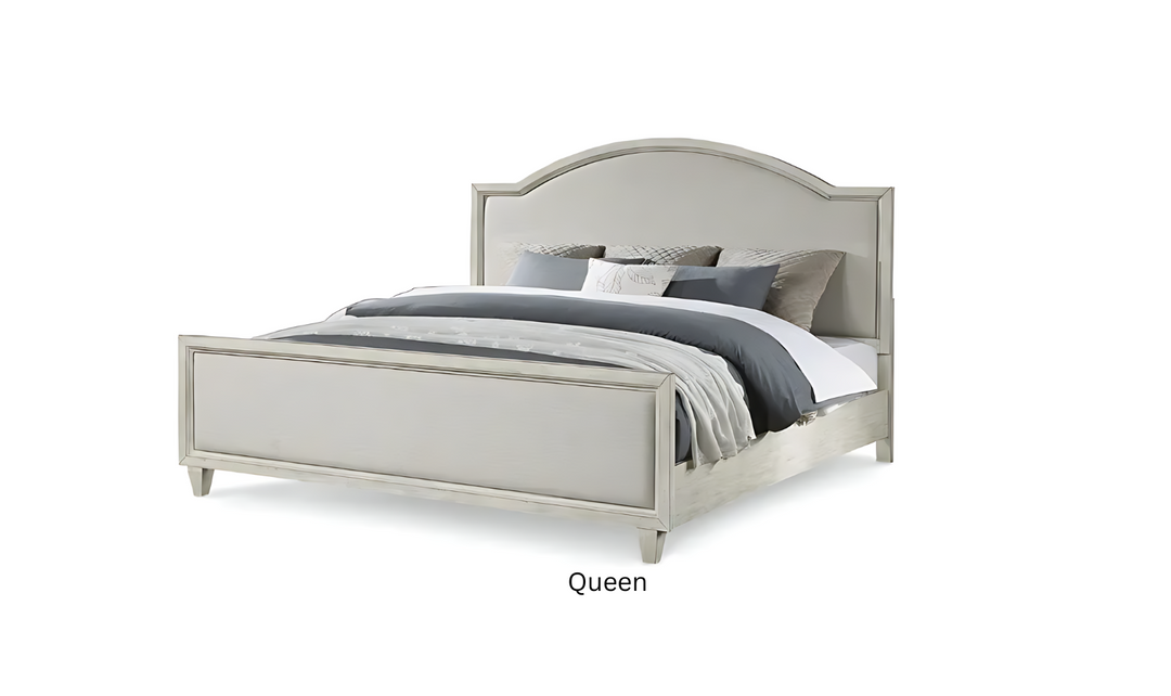 Flexsteel Newport Panel Bed in Gray