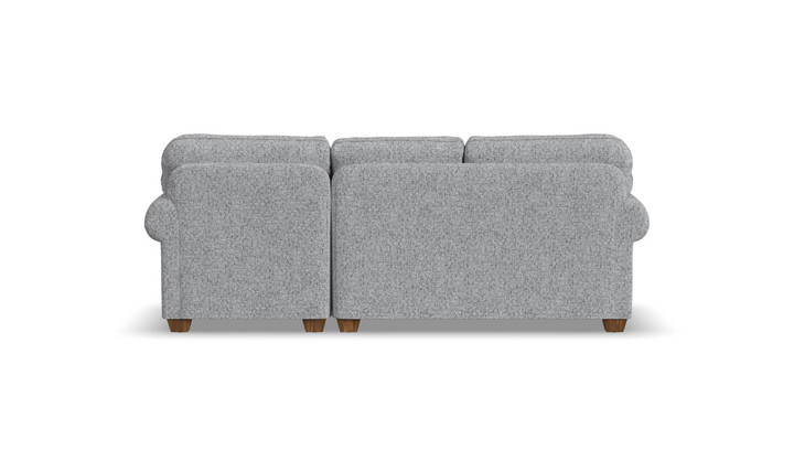 Flexsteel Thornton 5-Seater L-Shaped Fabric Sectional Sofa with Rolled Arms-jenniferfurniture