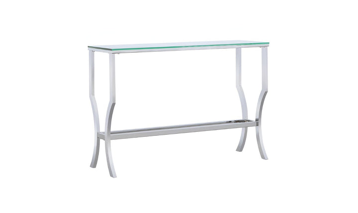 GLASS TOP SOFA TABLE Jennifer Furniture