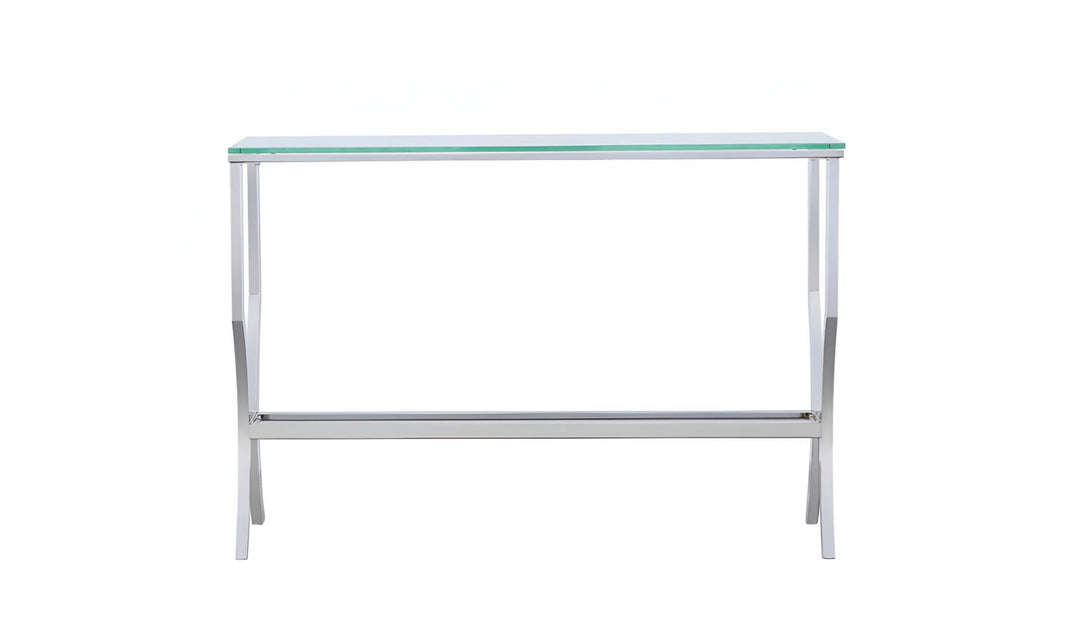 GLASS TOP SOFA TABLE Jennifer Furniture