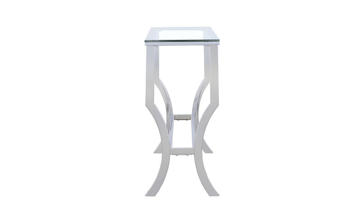 GLASS TOP SOFA TABLE Jennifer Furniture