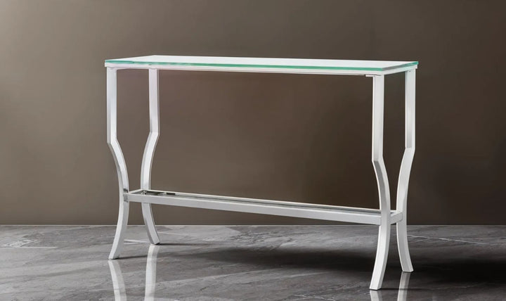 GLASS TOP SOFA TABLE Jennifer Furniture