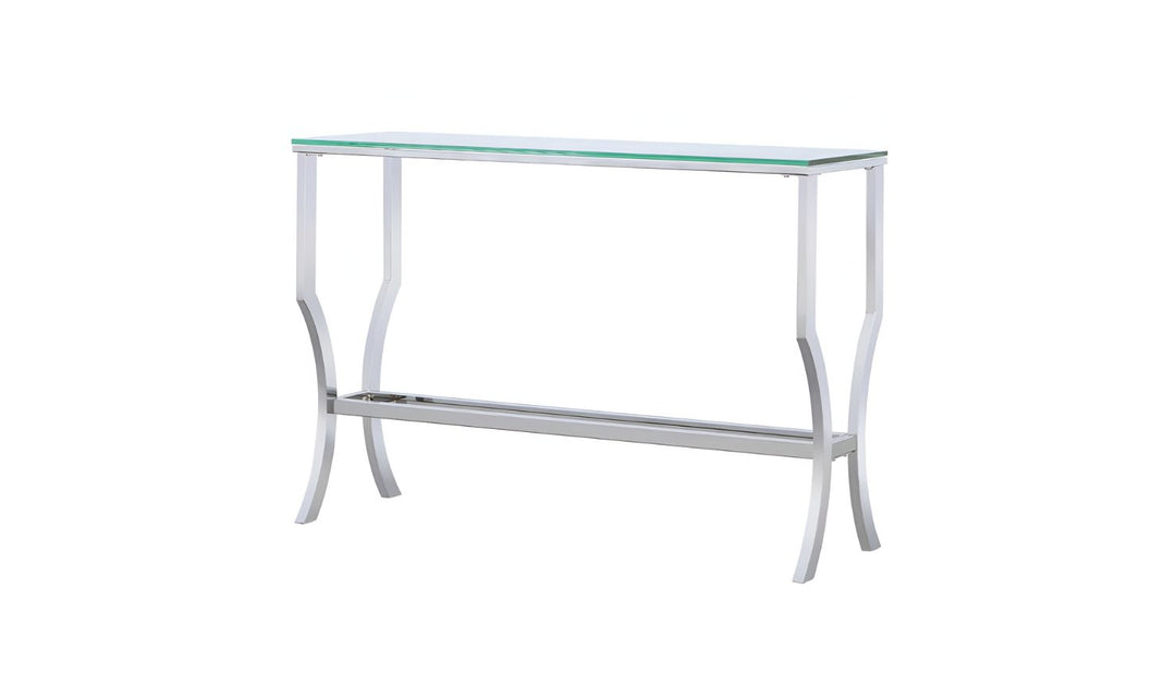 GLASS TOP SOFA TABLE Jennifer Furniture