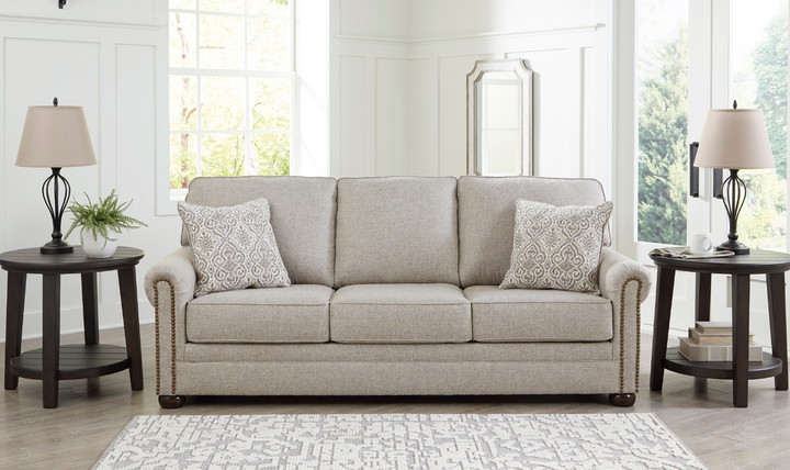 Gaelon 3 Seater Queen Sofa Sleeper In Dune-Jennifer Furniture