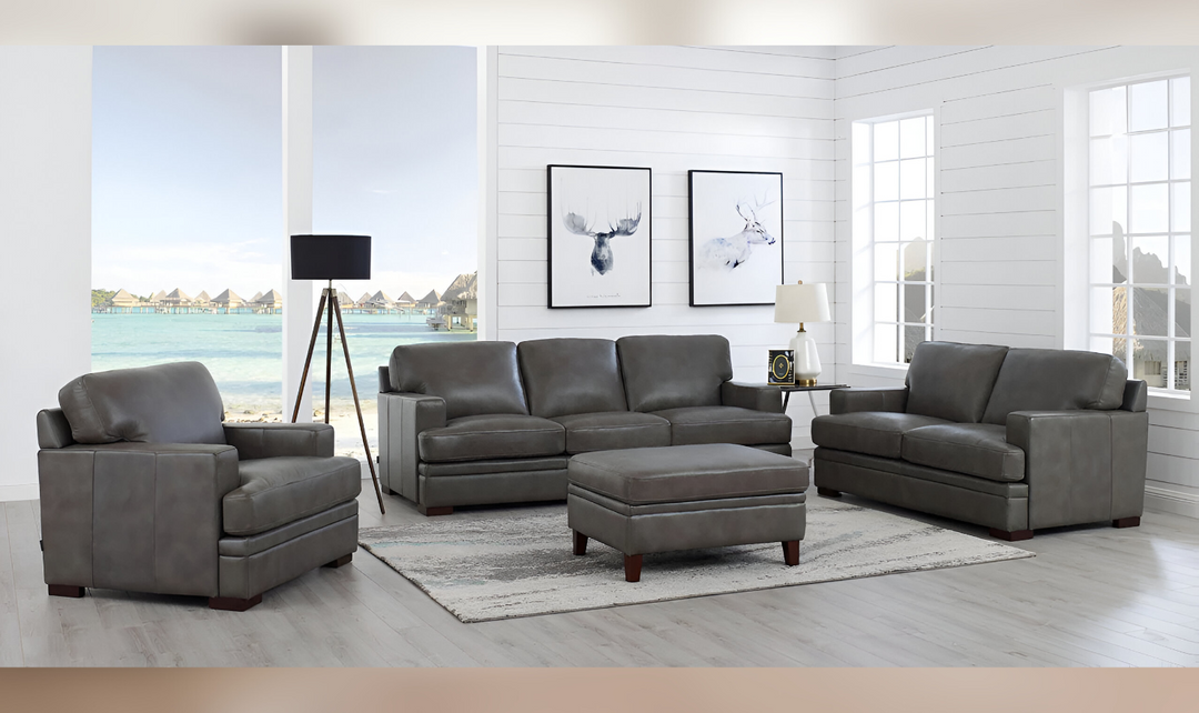 Georgia Leather Living Room Set