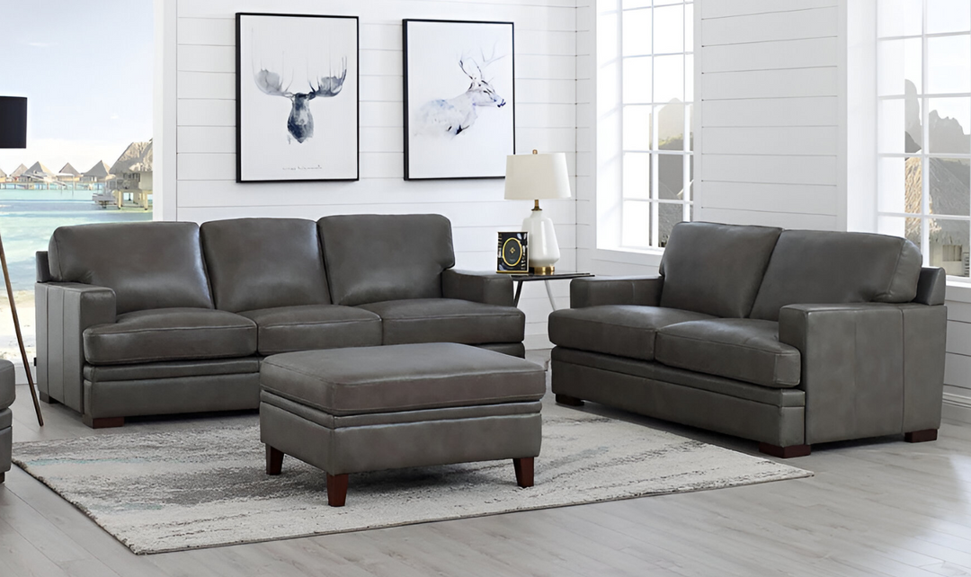 Georgia Leather Living Room Set