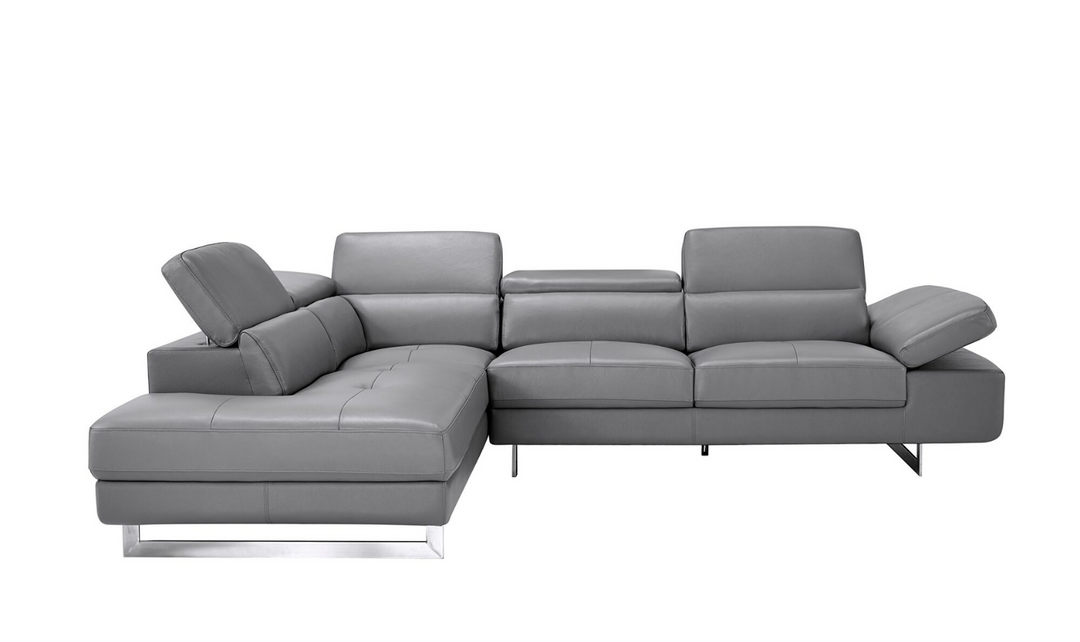 Gio Italia Bart 3-Seater L-shape Leather Sectional Chaise-jennifer furniture