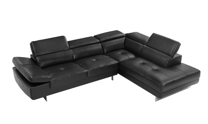 Gio Italia Bart 3-Seater L-shape Leather Sectional Chaise-jennifer furniture