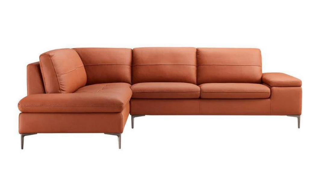 Gio Italia Decker 3-Seater L-Shape Sectional Sofa with Storage Arms