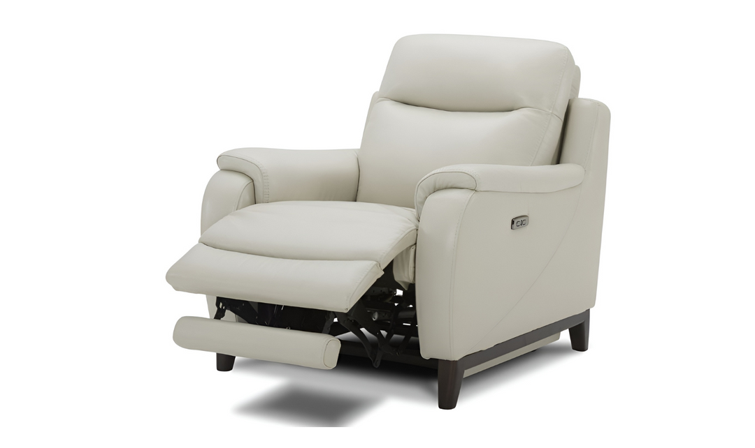 Gio Italia Leonard Dual Power Recliner Leather Living Room Set-jennifer furniture