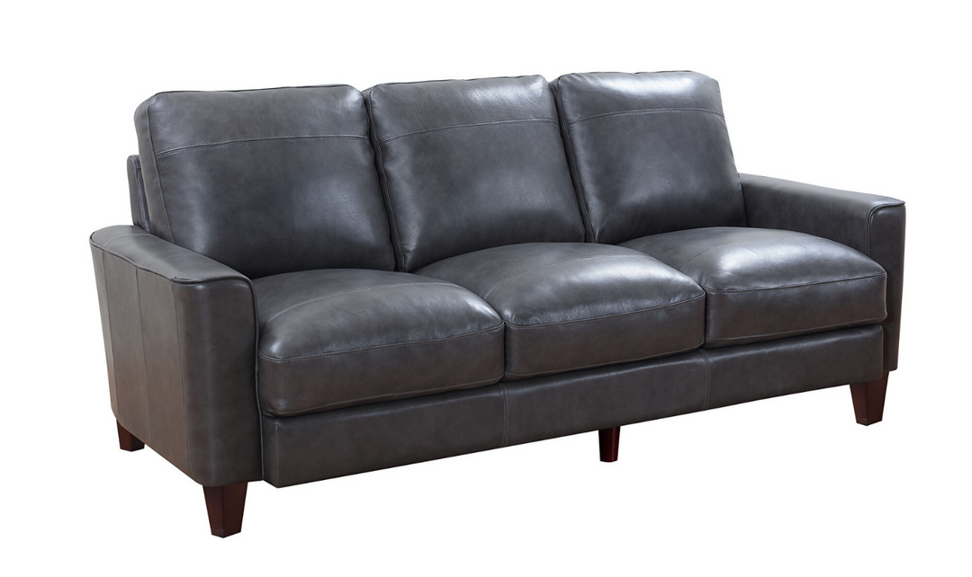 Gio Italia York 3-Seater Stationary Classic Leather Sofa-jennifer furniture