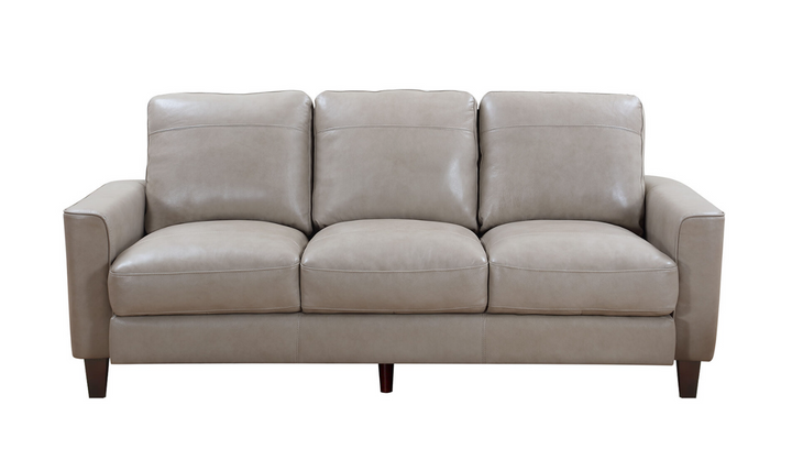 Gio Italia York 3-Seater Stationary Classic Leather Sofa-jennifer furniture