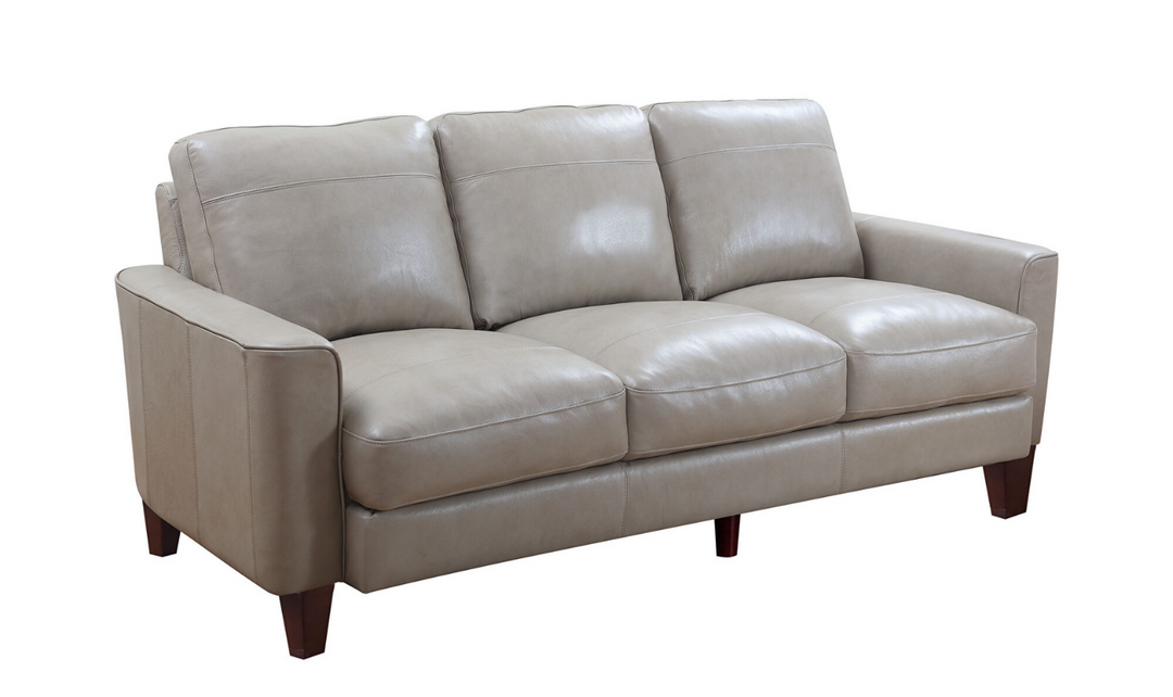 Gio Italia York 3-Seater Stationary Classic Leather Sofa-jennifer furniture