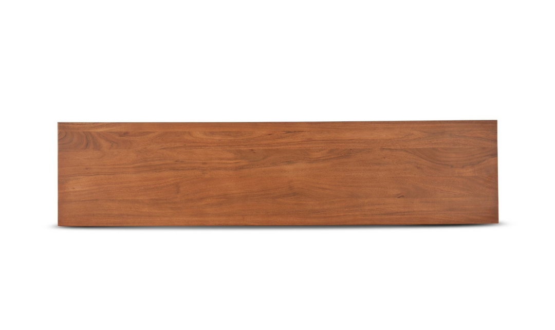 HTD Chesapeake Brown Rectangular Bench in Nutmeg Finish-Jennifer Furniture