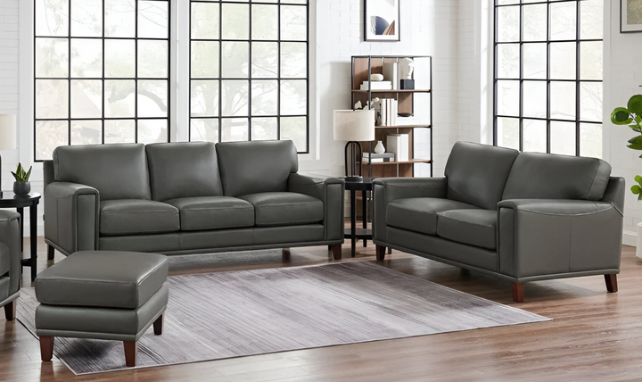 Hayward 2-Seater Loveseat Sofa In Gray-Jennifer Furniture