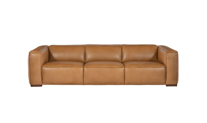 Hooker Furniture Living Room Maria 3 seater clay brown Sofa