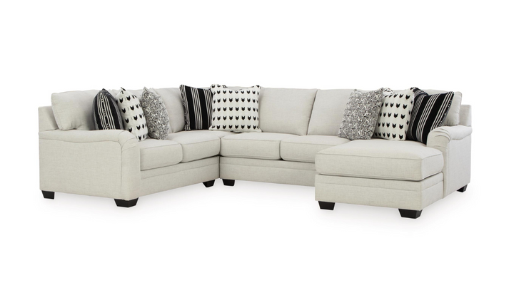 Huntsworth Sectional Sofa With Chaise In Gray