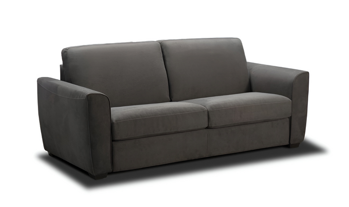 Jennifer Italia Calisto Convertible Sofa Sleeper in Dark Gray (Full Size)