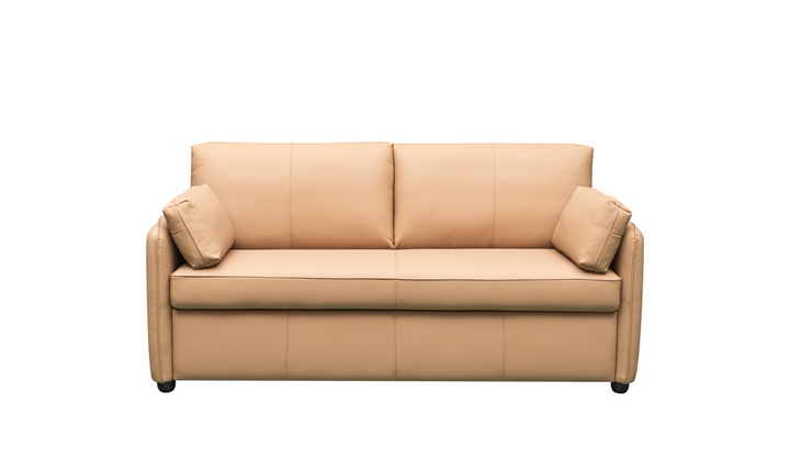 Jennifer Smart Full Leather Sleeper Sofa With Memory Foam Mattress-jennifer furniture