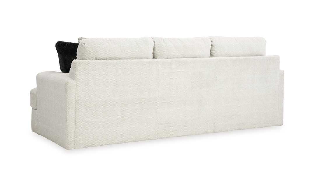 Modern Heritage Karinne 3 Seater Fabric Sofa With Accent Pillow