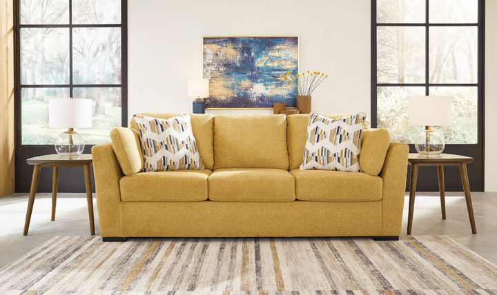 Keerwick 3-Seater Queen Sofa Sleeper in Fabric