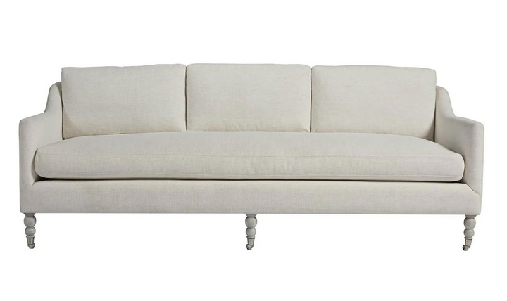 Universal Furniture Kiawah 3-Seater Beige Fabric Sofa in Boardwalk finish