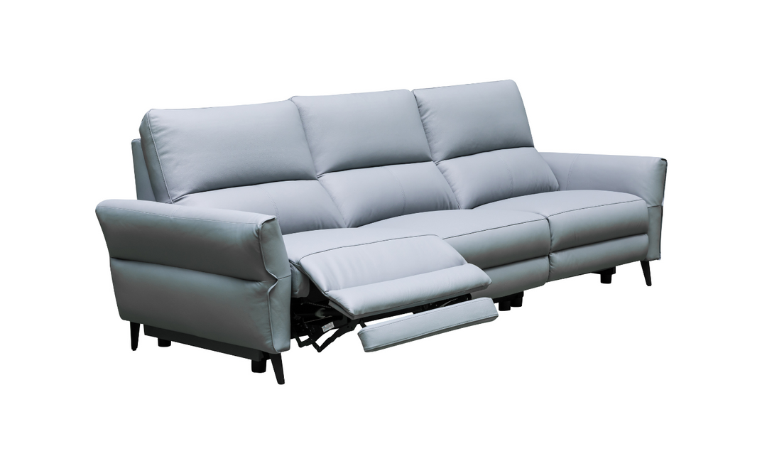 Klaussner Armonia 3 Seater Leather Power Reclining Sofa