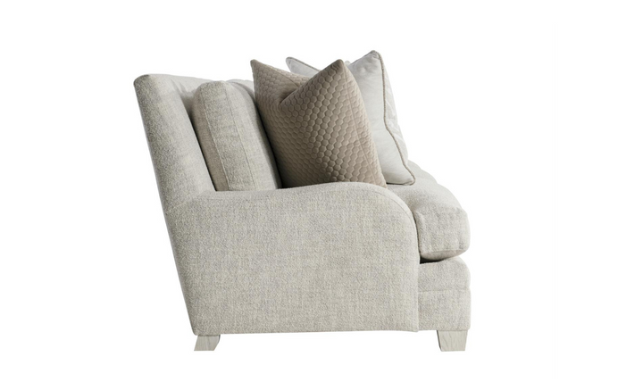 Bernhardt Rollins 3-Seater Gray Fabric Sofa 