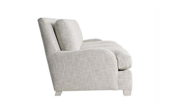 Bernhardt Rollins 3-Seater Gray Fabric Sofa 