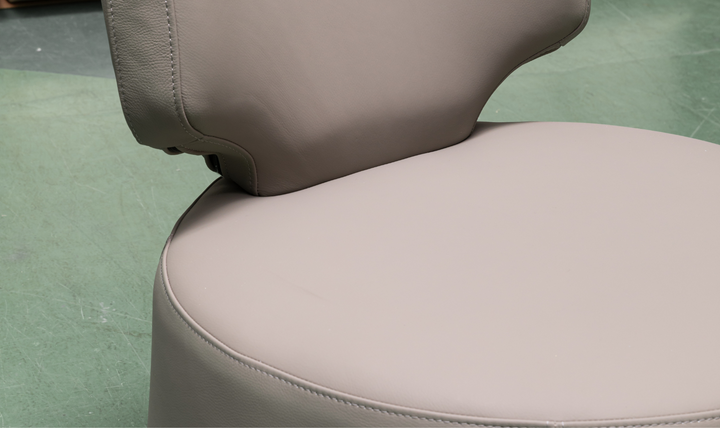 Klaussner Pietra Leather Swivel Chair